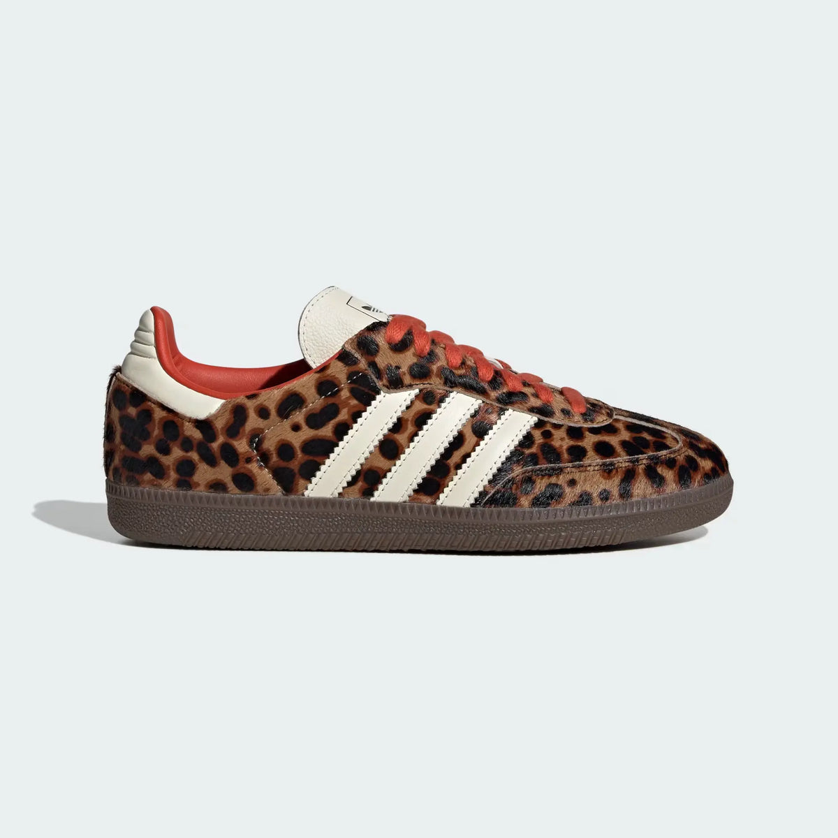 AD Samba Women's Red Leopard Sneakers