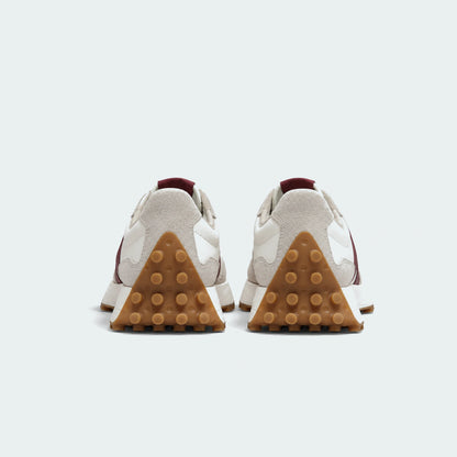 White / Burgundy