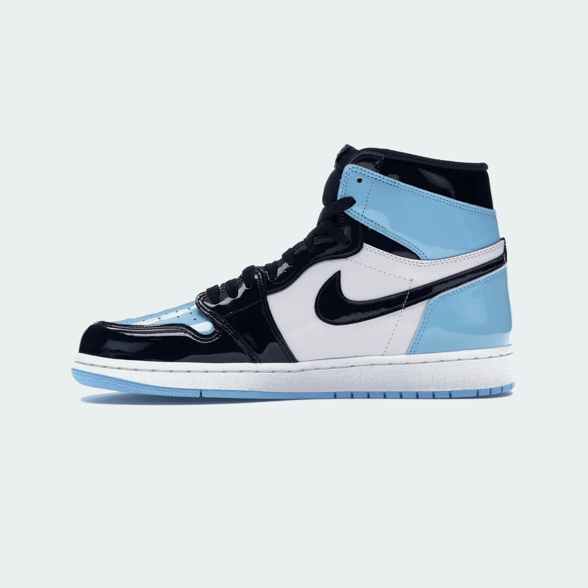 Navy / Light Blue Patent